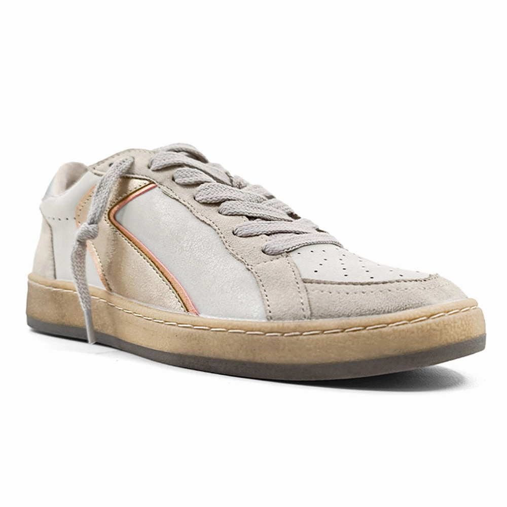 palette Salma Metallic Lace Up Sneakers