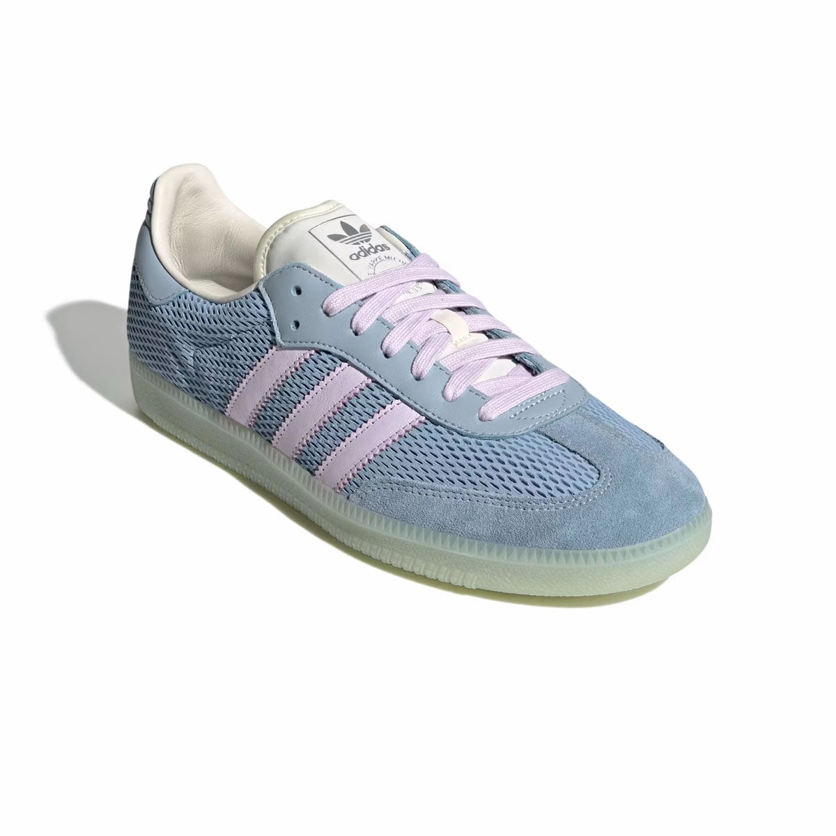 Samba OG 'Tactile Blue Ice Lavender' pattern