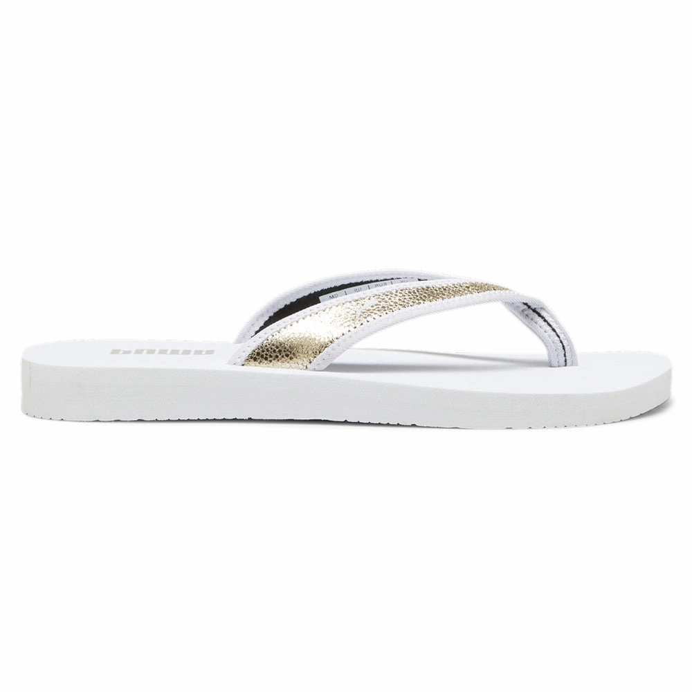 Sandy Metallic Shine Flip Flops city dwellers
