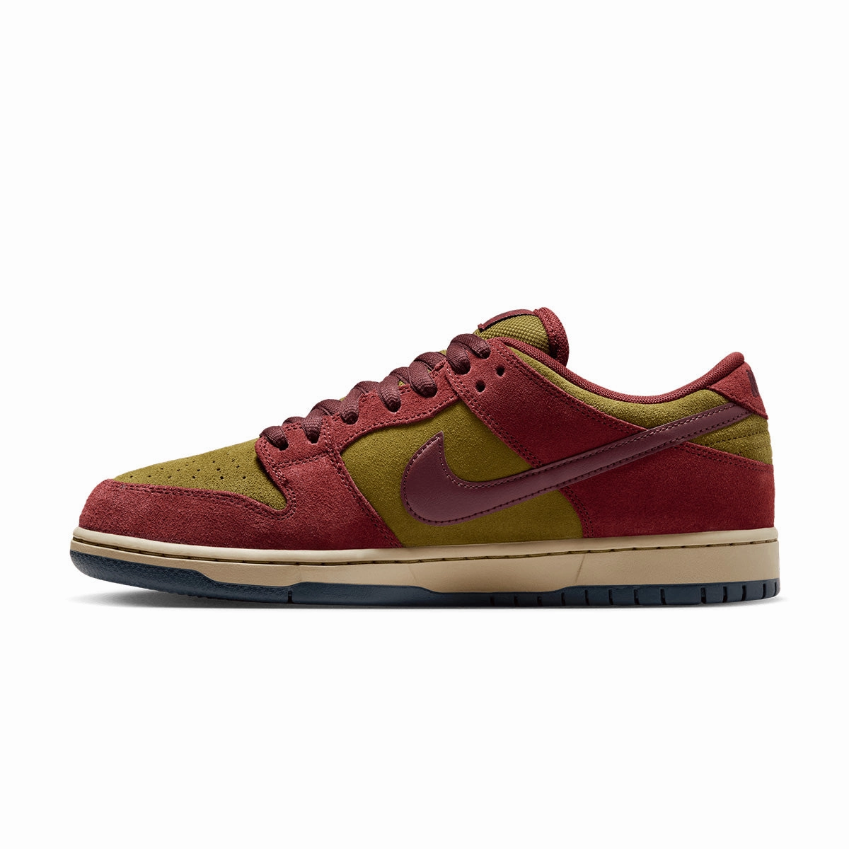 Easy traction cultural SB Dunk Low Pro 'Dark Team Red Olive Flak'