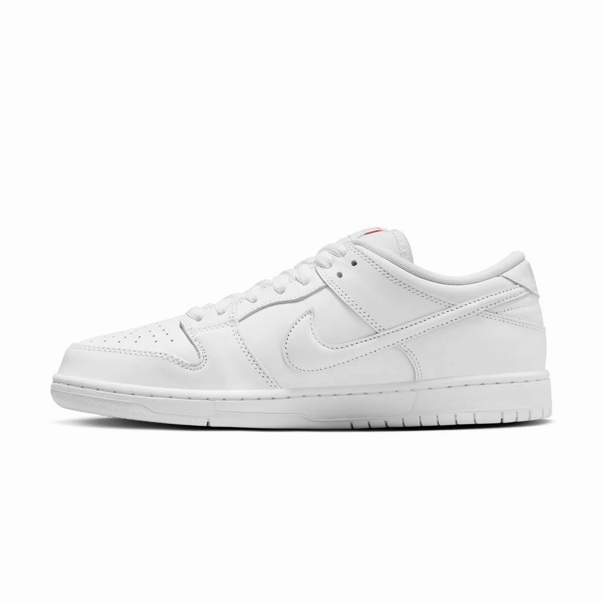 SB Dunk Low Pro 'White' Barefoot Feel Design