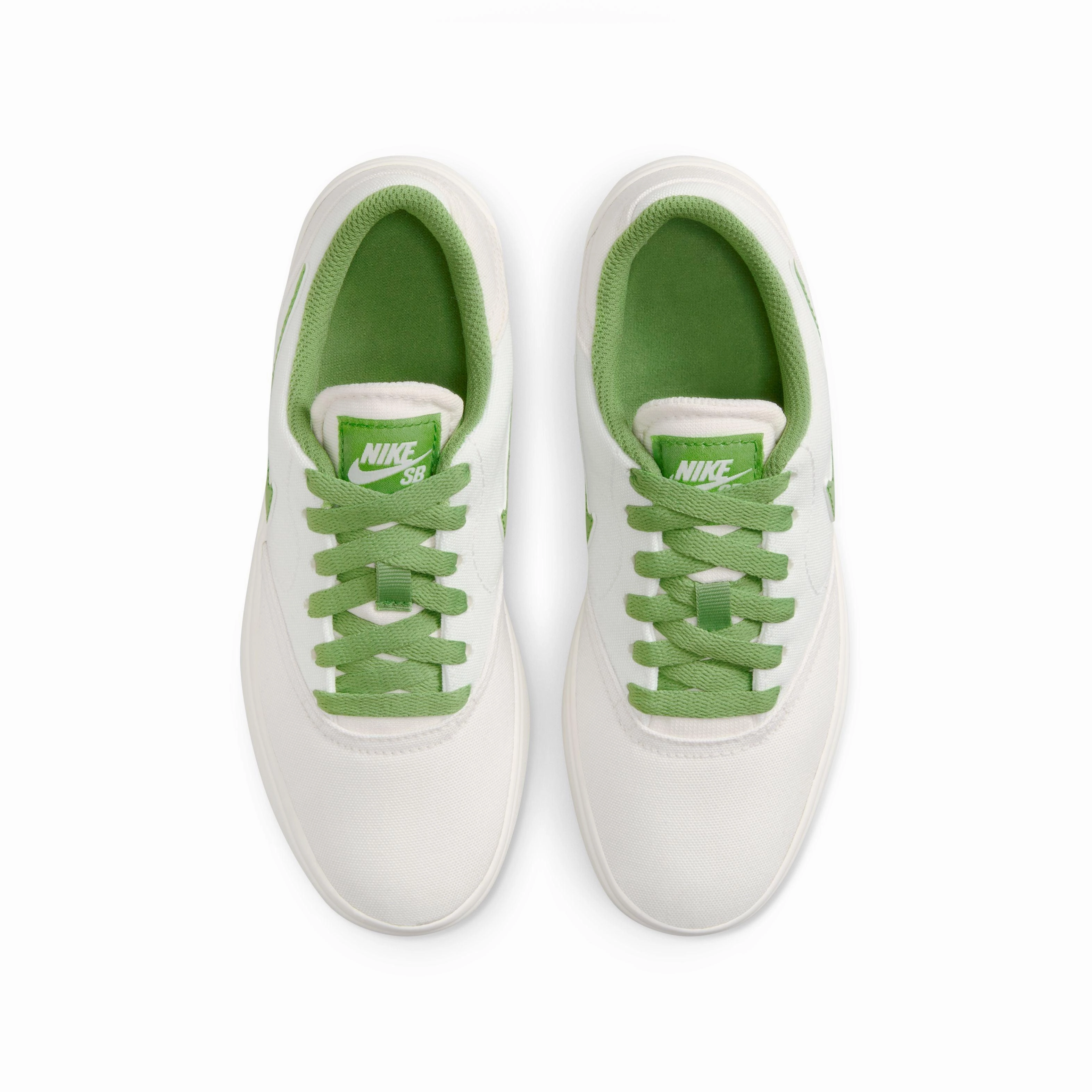 SB Kids Check Canvas 'Phantom Chlorophyll' Shock Diffusing Heel