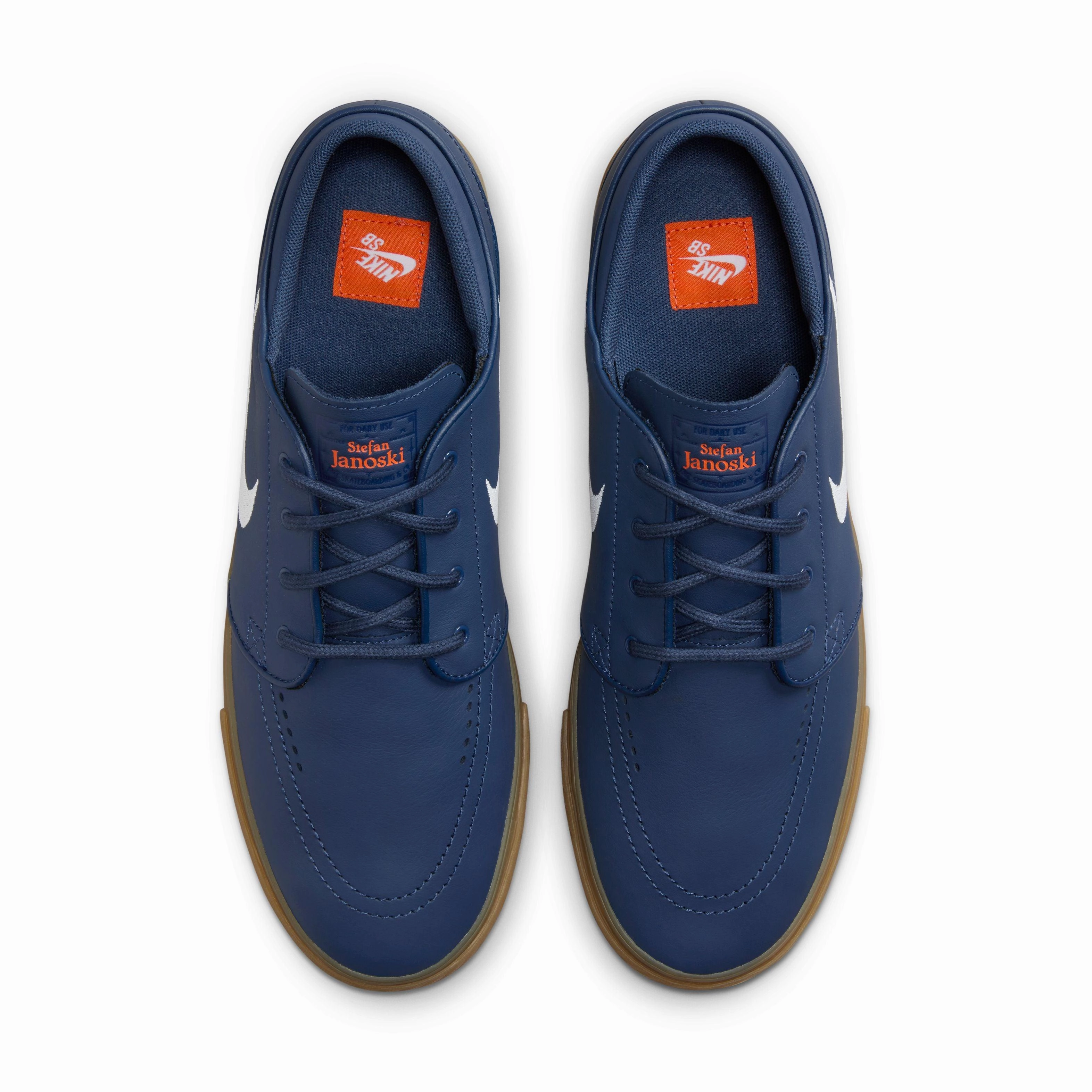 SB Zoom Stefan Janoski ISO 'Navy?Gum' Adaptive Comfort Adaptive Fit System