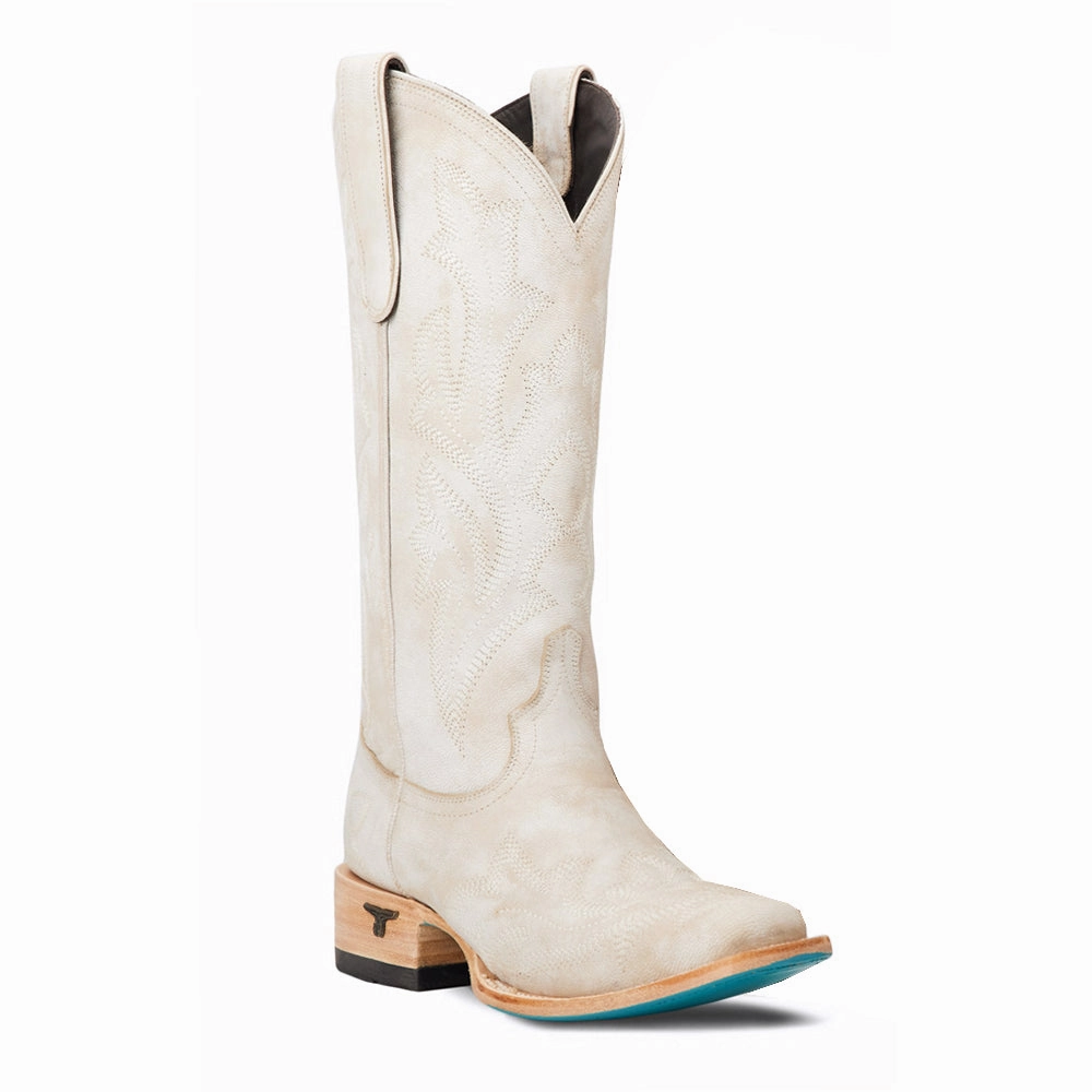 versatile user Sustainable production Saratoga Embroidered Square Toe Cowboy Boot