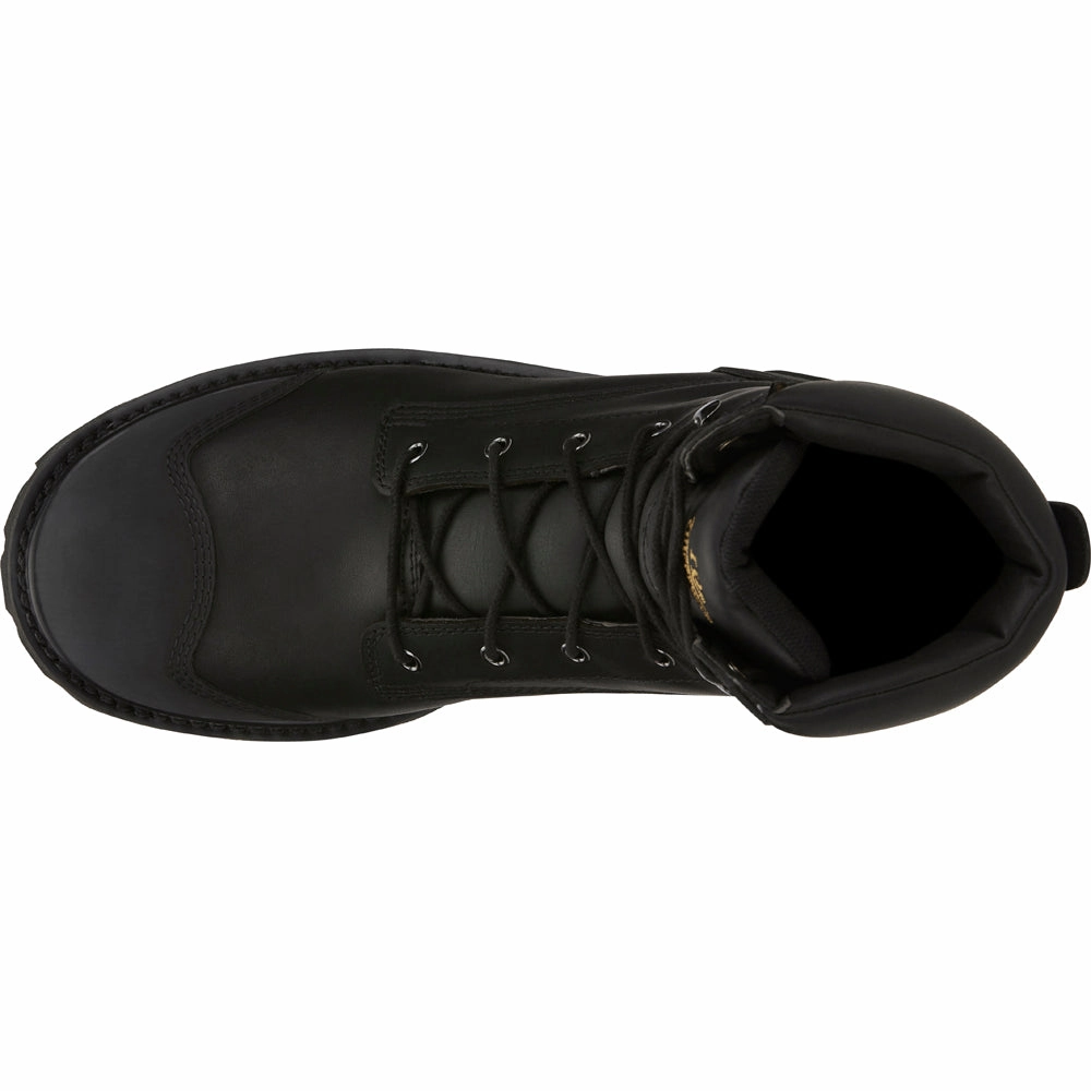 Aldarion 8 Inch Waterproof Insulated Composite Toe Logger Lace Up Work Boots Heavy Duty Support System