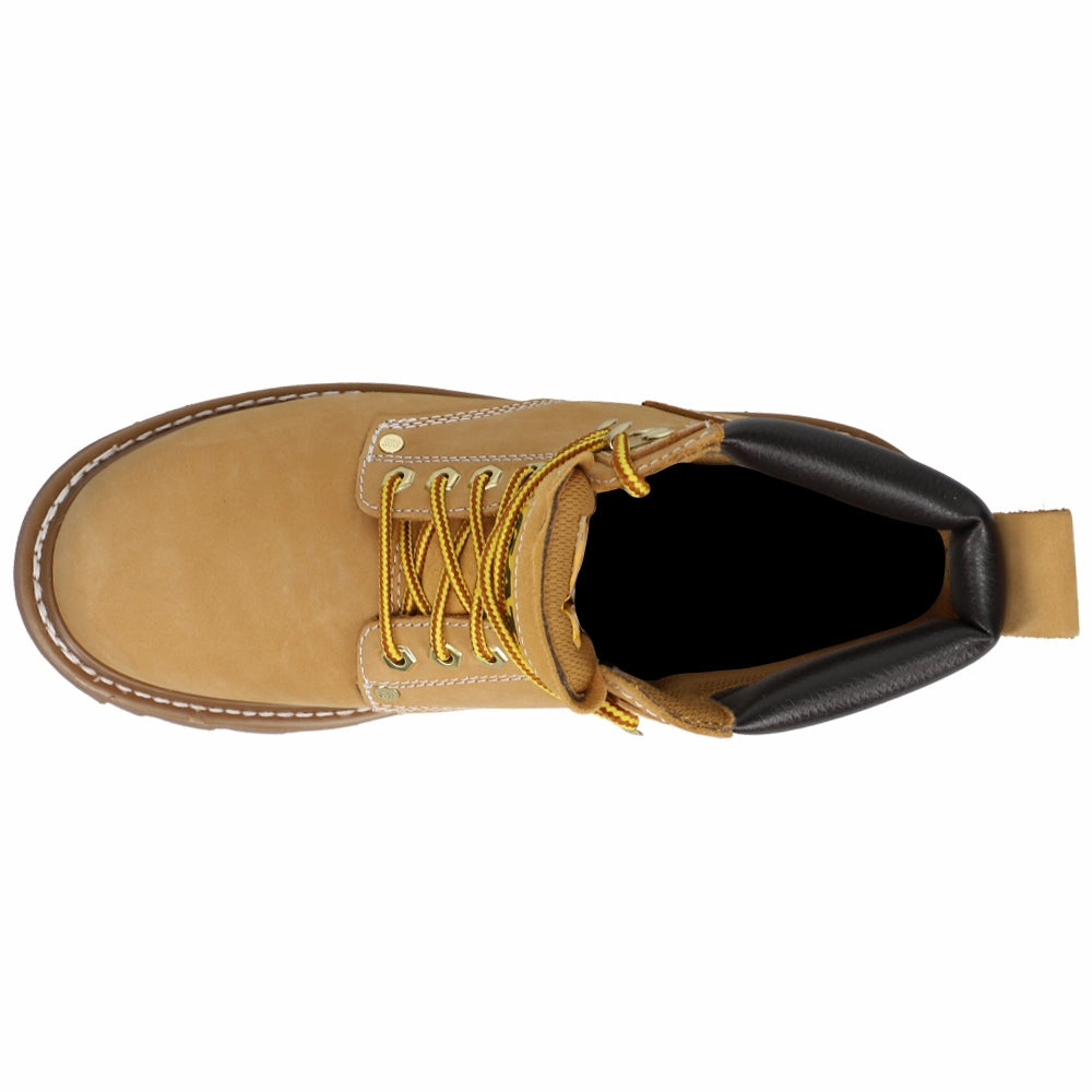 Second Shift 6 Inch Slip Resistant Soft Toe Work Boots Foot Protection Footwear Rugged Comfort