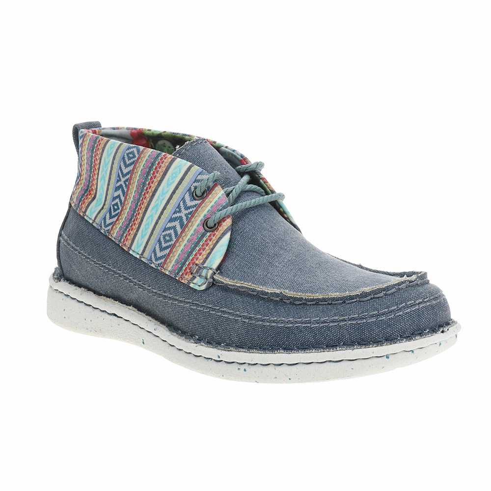 Breezy Southwest Moc Toe Chukka Booties Flexible Frame Daily Walks