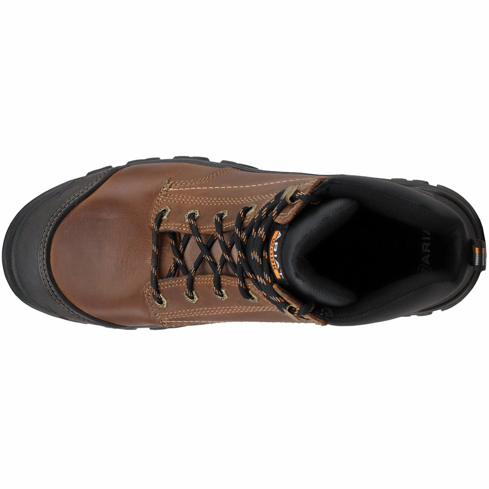 Treadfast 6 Inch Electrical Steel Toe Work Boots Comfort Force Shoes Comfort Flex