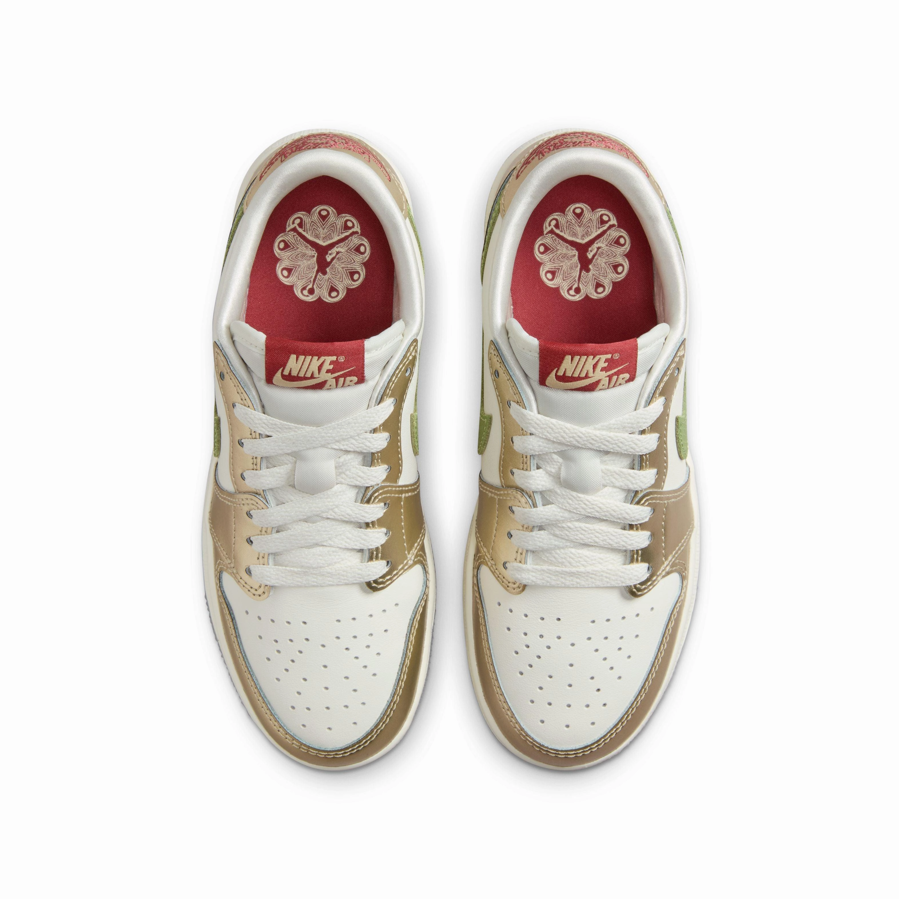 warm - weather Cushioned Comfort Kids Air Jordan 1 Retro Low OG 'Chinese New Year'