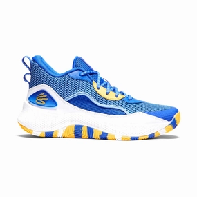 Gel Infused Lining Lace-up Curry 3Z 24 'Team Royal White'