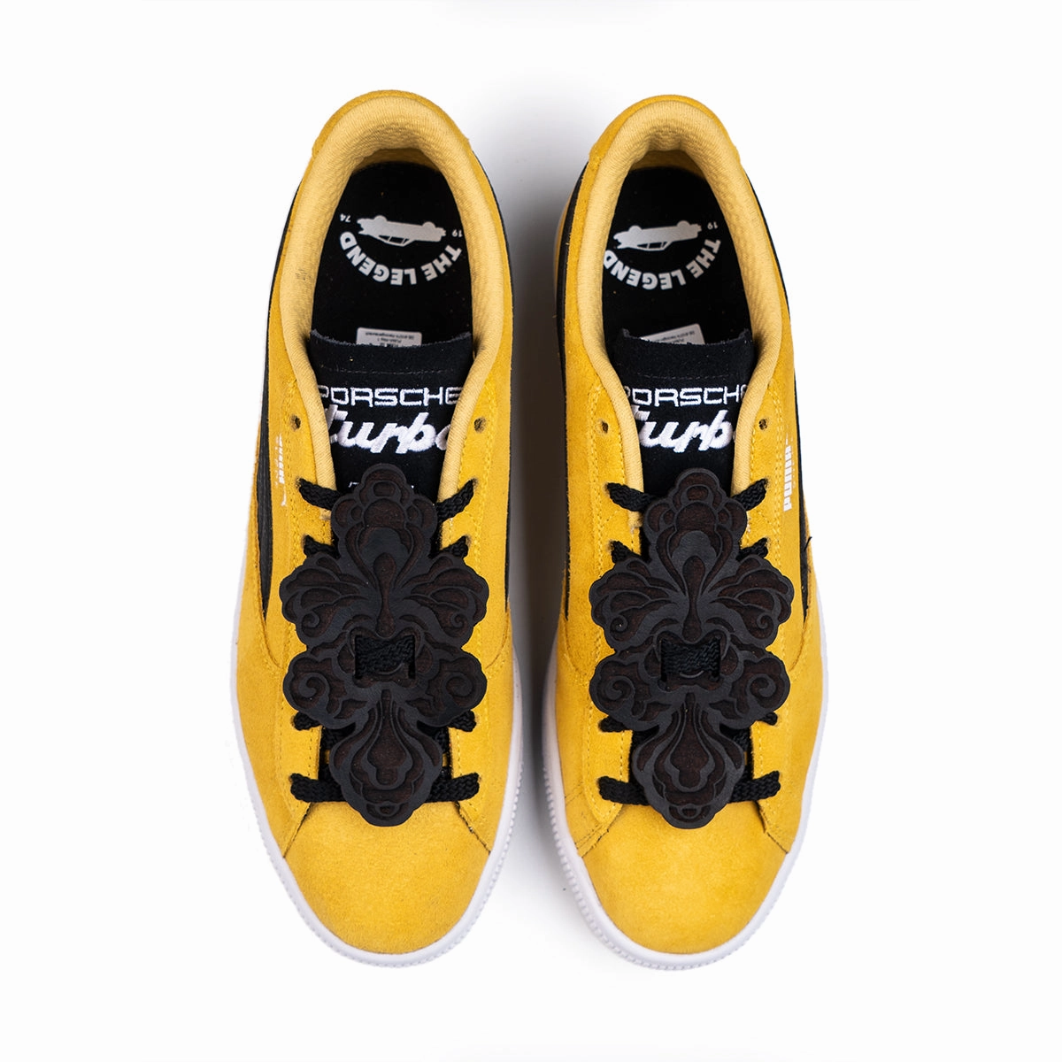   Limited Edt   Porsche Legacy Suede Torque 'Sport Yellow' Ventilation System