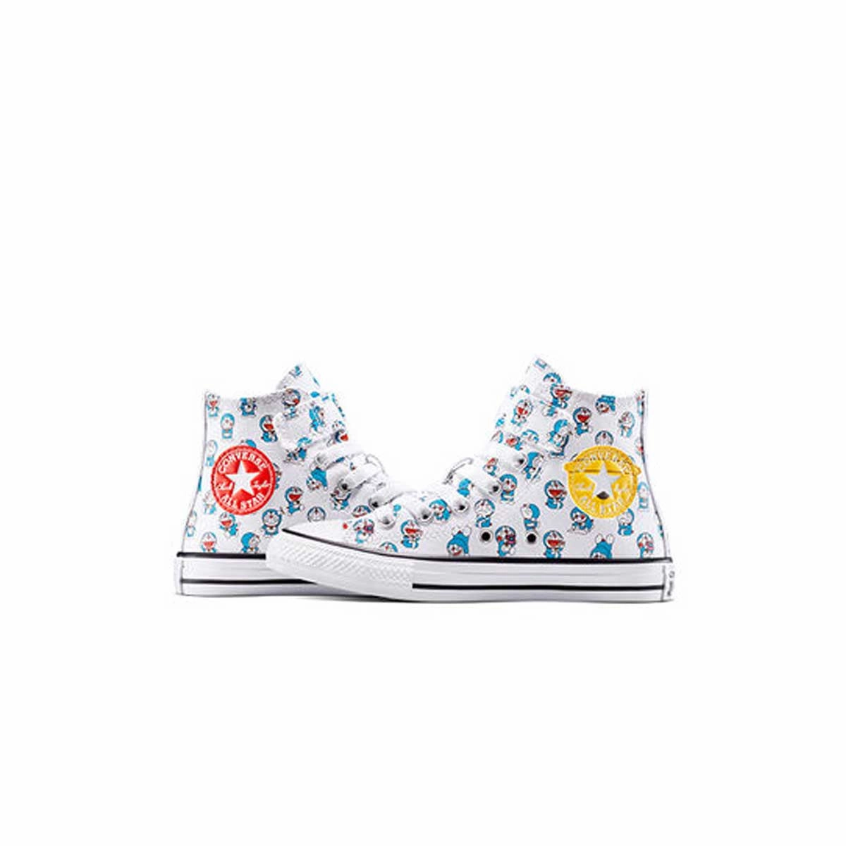   Doraemon Kids Chuck Taylor All Star Easy On 'White Hawaiian Ocean' Stitchless Bonding Sport Fusion
