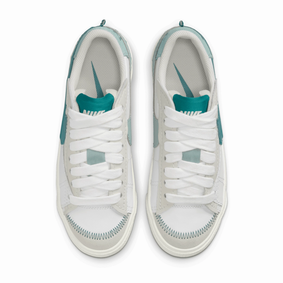 Wmns Blazer Low '77 Jumbo 'Geode Teal' All-weather shock absorption street walkers' sneakers