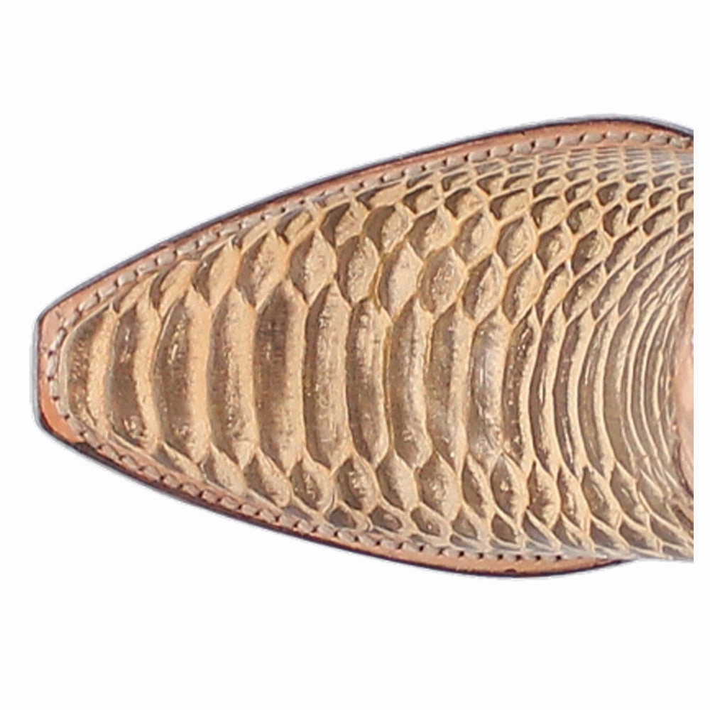 Aretha Embroidery Python Print Snip Toe Cowboy Boots waterproof - breathable membrane customization - level