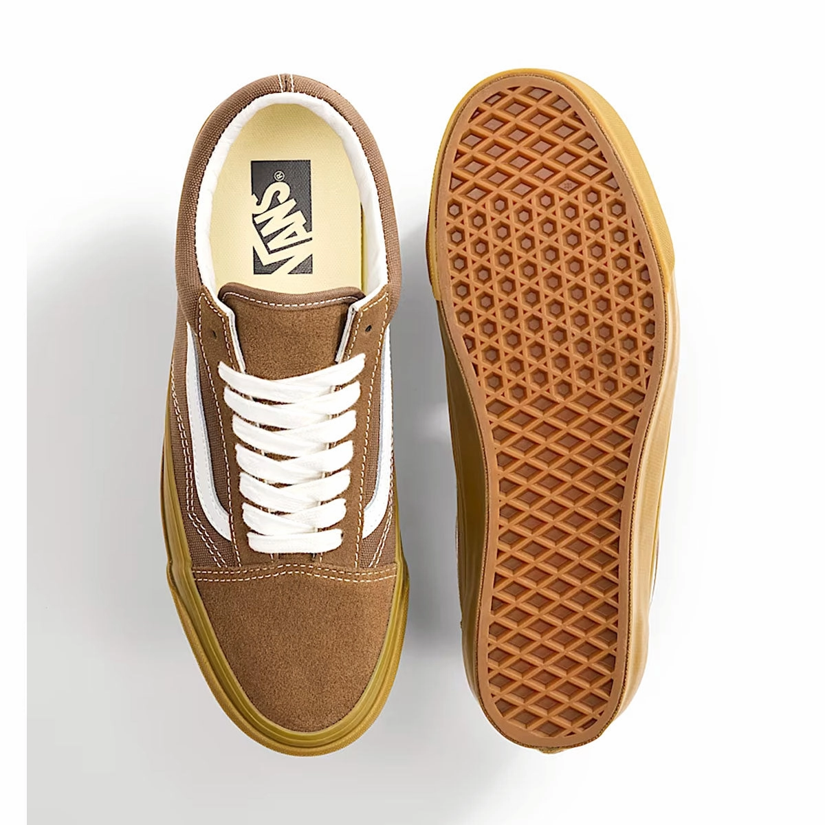 Trend-setting wear Abrasion Resistant Tread Premium LX Old Skool 'Sepia Brown Gum'