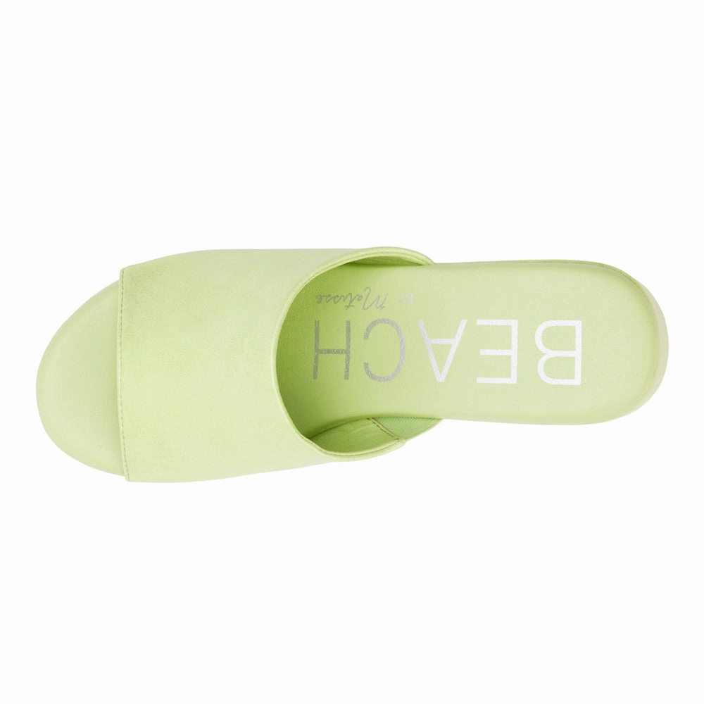 Terry Block Heel Platform Sandals Arch Stability Technology