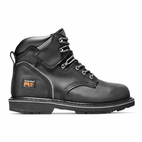 Pit Boss 6 Inch Electrical Steel Toe Work Boots Waterproof Grip Reliable Fit