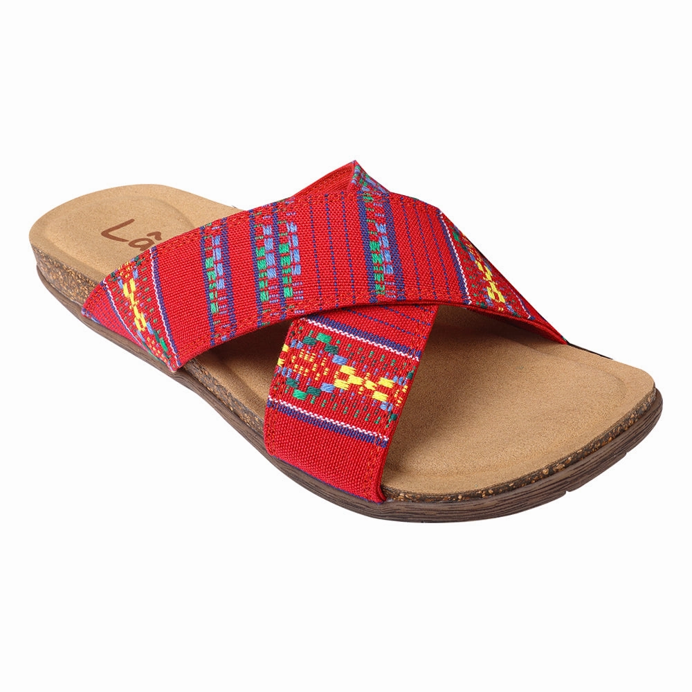 traveler - style runner Leyla Southwest Slide Sandals