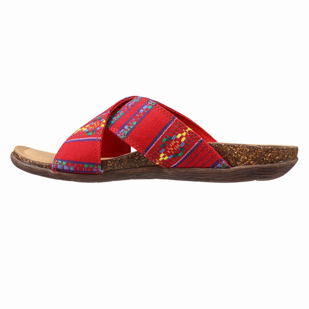 Seamless grip students - specific features Leyla Southwest Slide Sandals