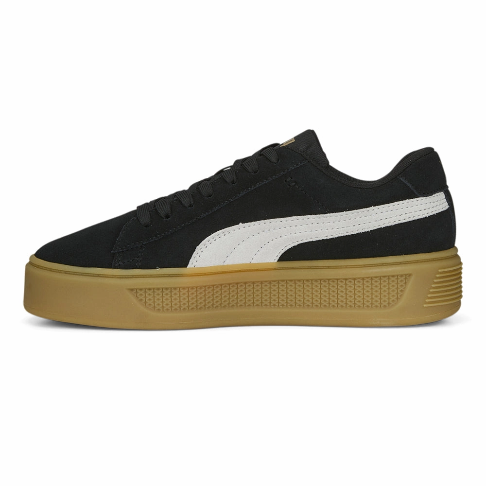 Smash V3 Suede Platform Sneakers shape