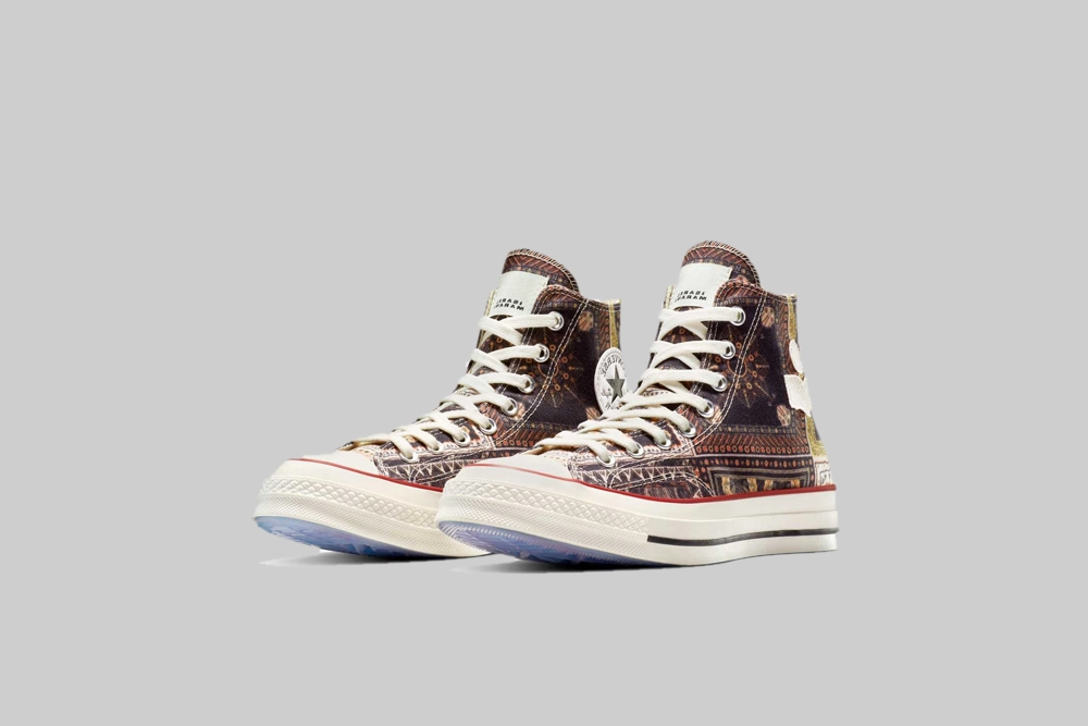 Converse x ISABEL MARANT Chuck 70 'Vanilla Ice and Black' - A14800C Iconic arch Smooth Outsole