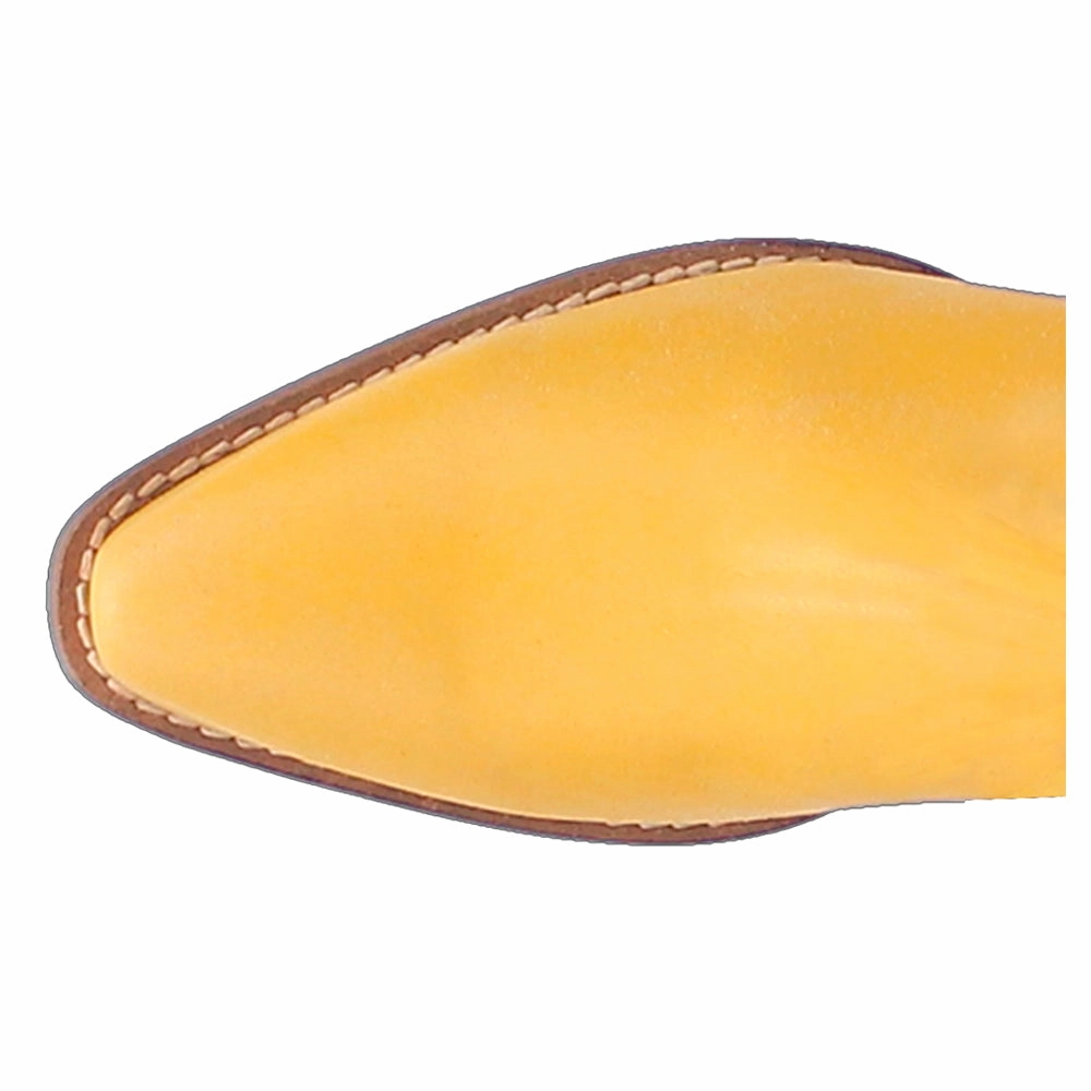 Fine N' Dandy Fringe Studded Snip Toe Cowboy Booties loafer Durable Stitching Techniques