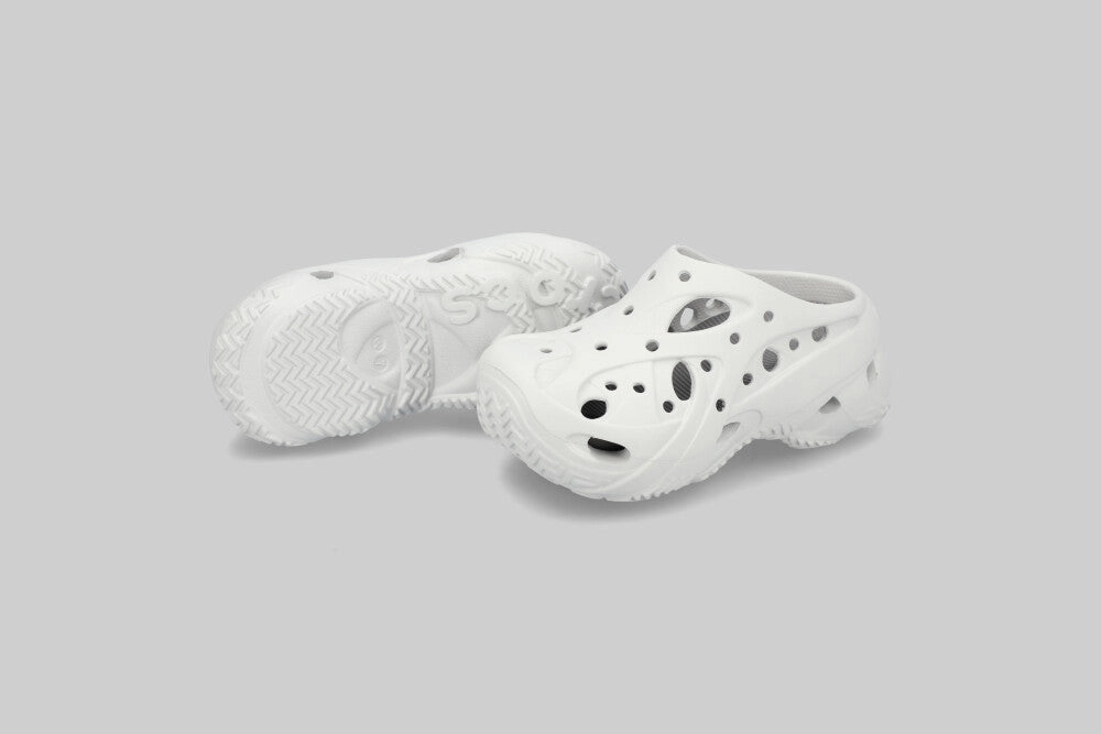 Flexible Use Women's Crocs Caged Clog Atmosphere 'Grey'