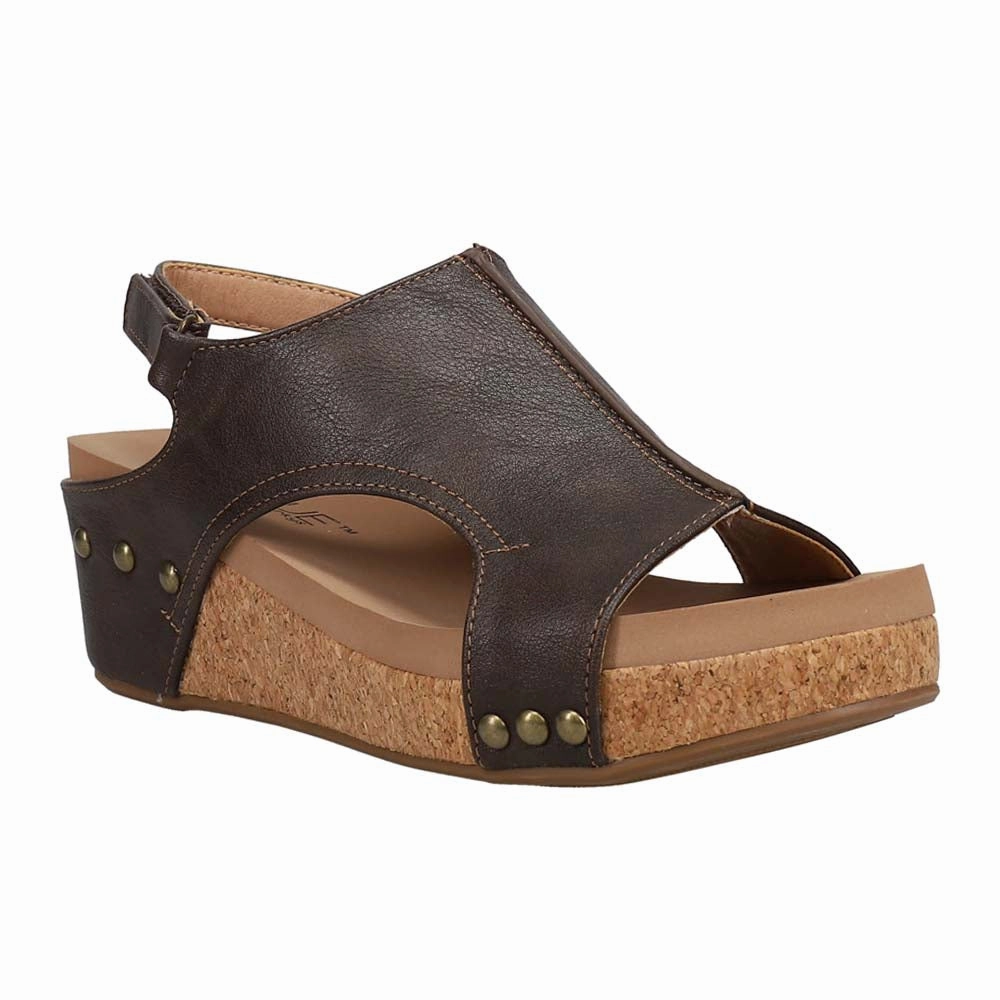 Volta II Studded Slingback Wedge Sandals balance improvement