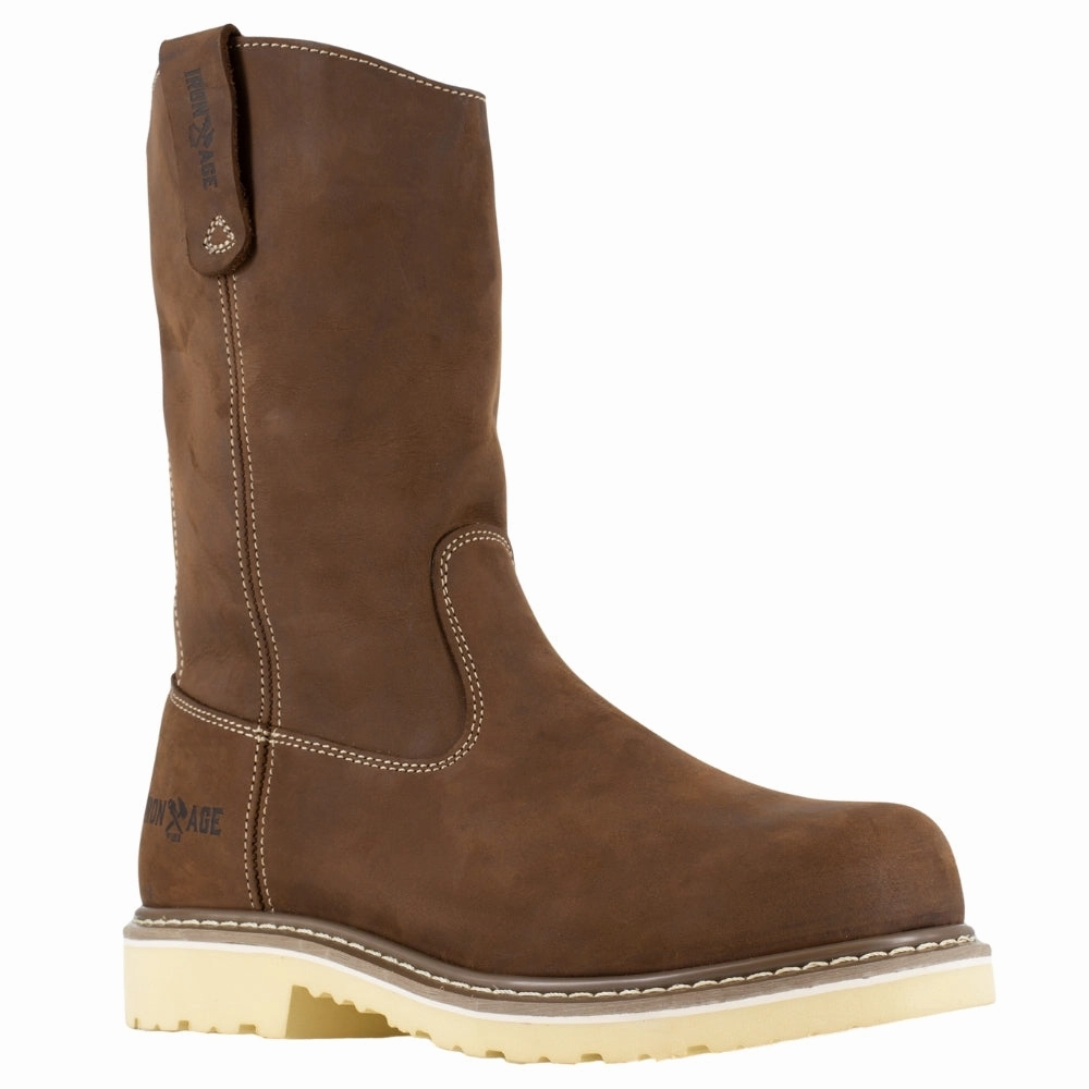 Anti Abrasion Cushioned Insole Solidifier 11 Inch Waterproof Composite Toe Work Boots