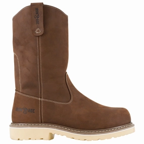 Solidifier 11 Inch Waterproof Composite Toe Work Boots Ergonomic Fit