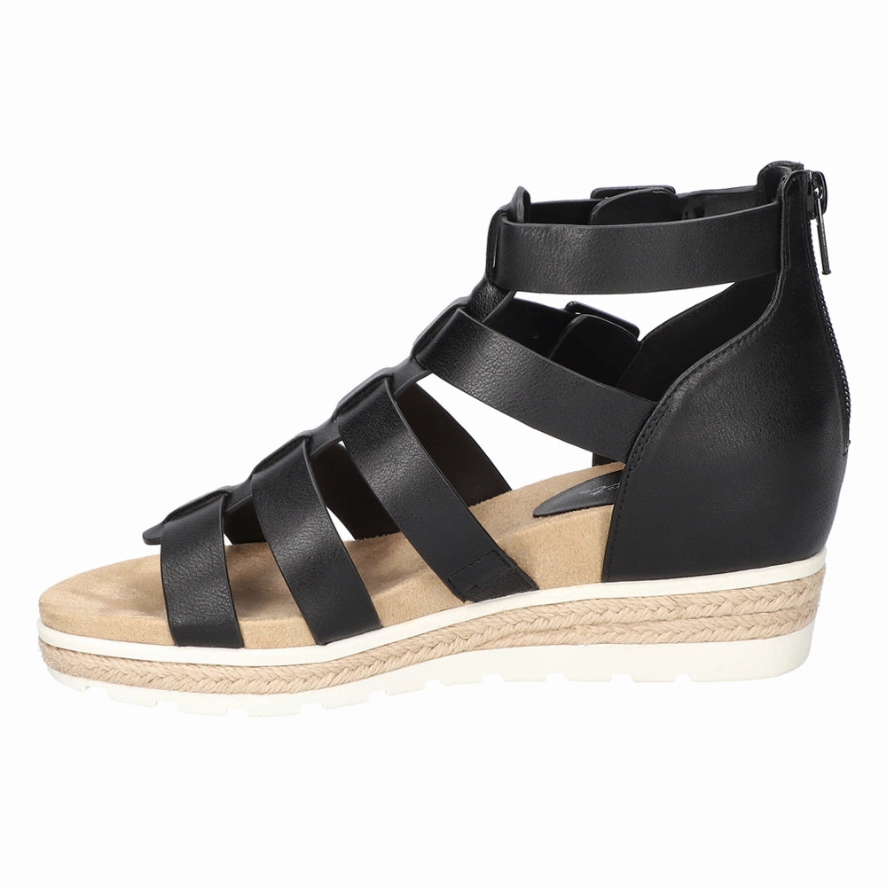 bodybuilders Simone Espadrille Gladiator Wedge Sandals