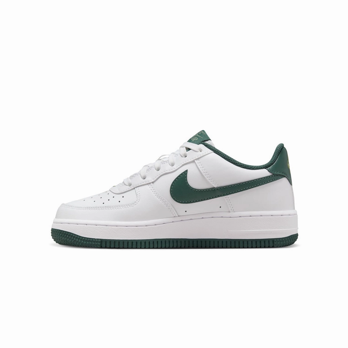 Kids Air Force 1 'White Green' Bold piece