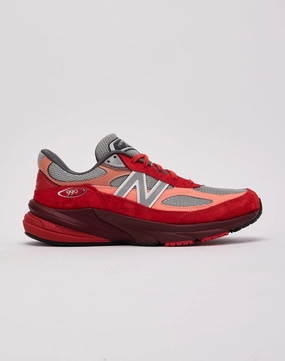 New Balance MADE In USA 990v6 running in a steppe area shoes