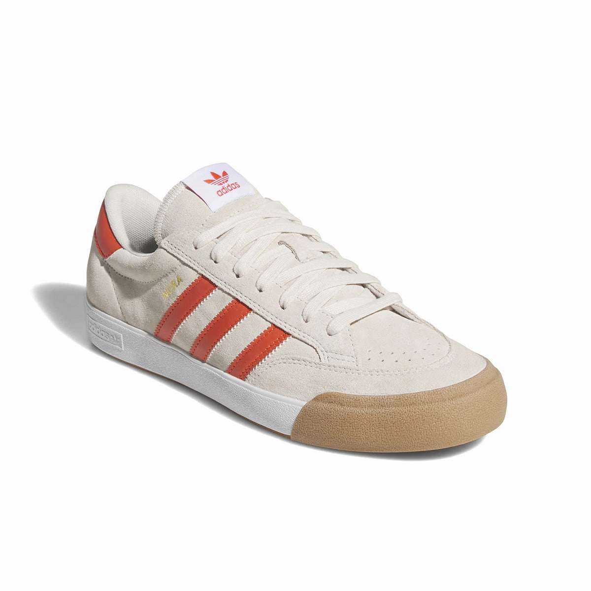 Wide fit Nora 'Wonder White Orange'