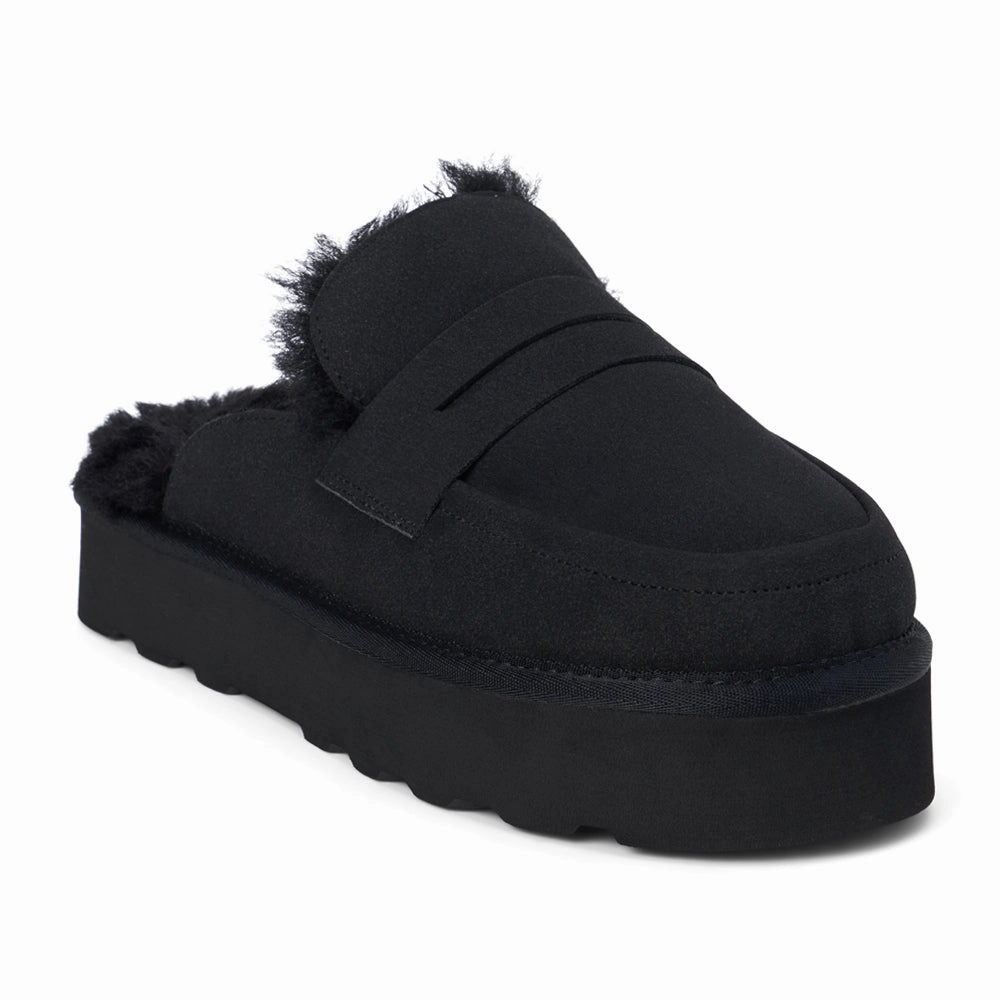 smoothest Stowe Platform Mules