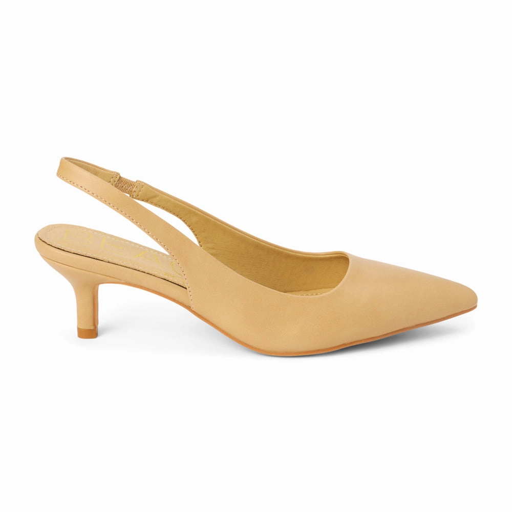 Toddler most slip-resistant Grazia Pointed Toe Slingback Pumps