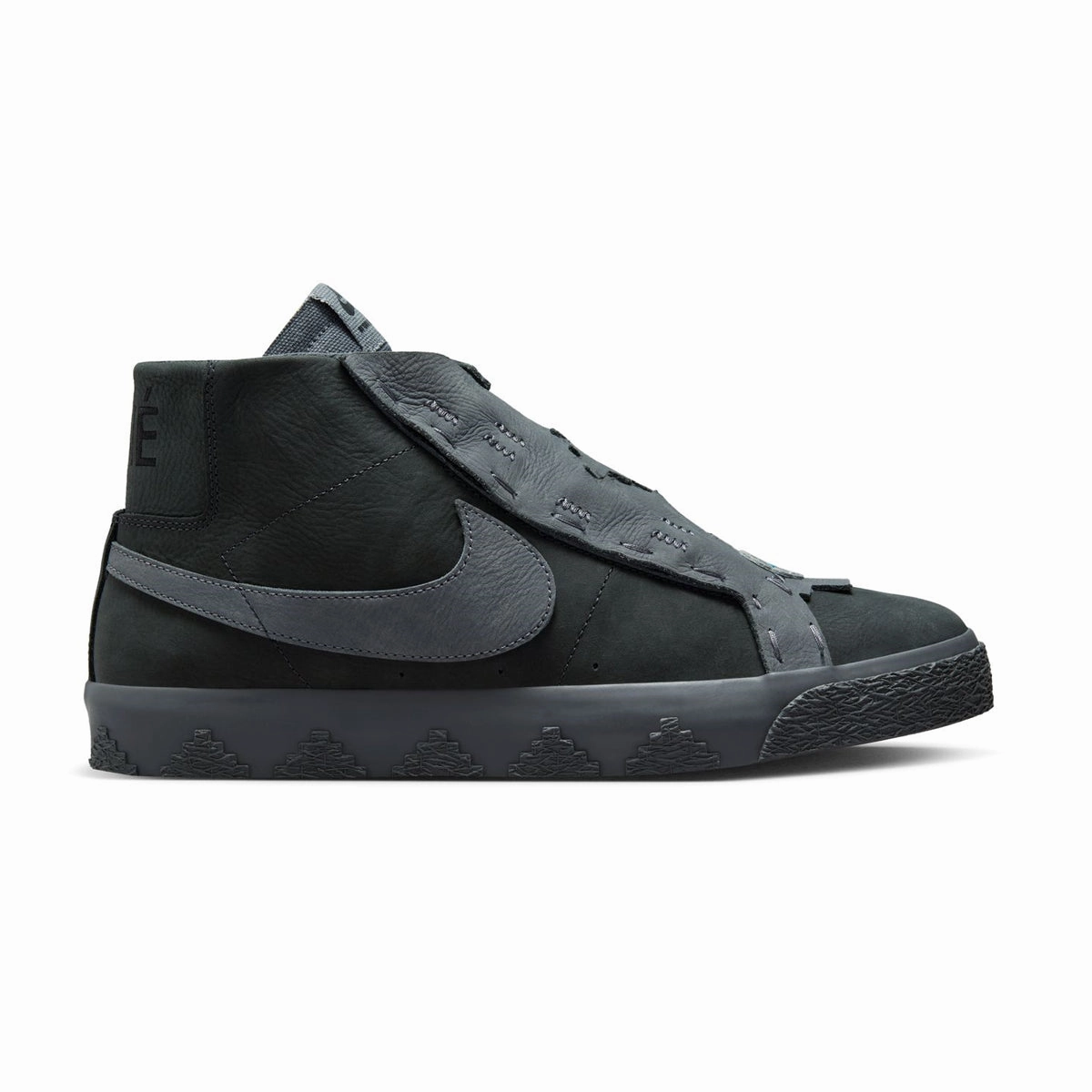   Di??orr Greenwood Zoom Blazer Mid QS 'Dark Smoke Grey' Luxe sole Slip On Design
