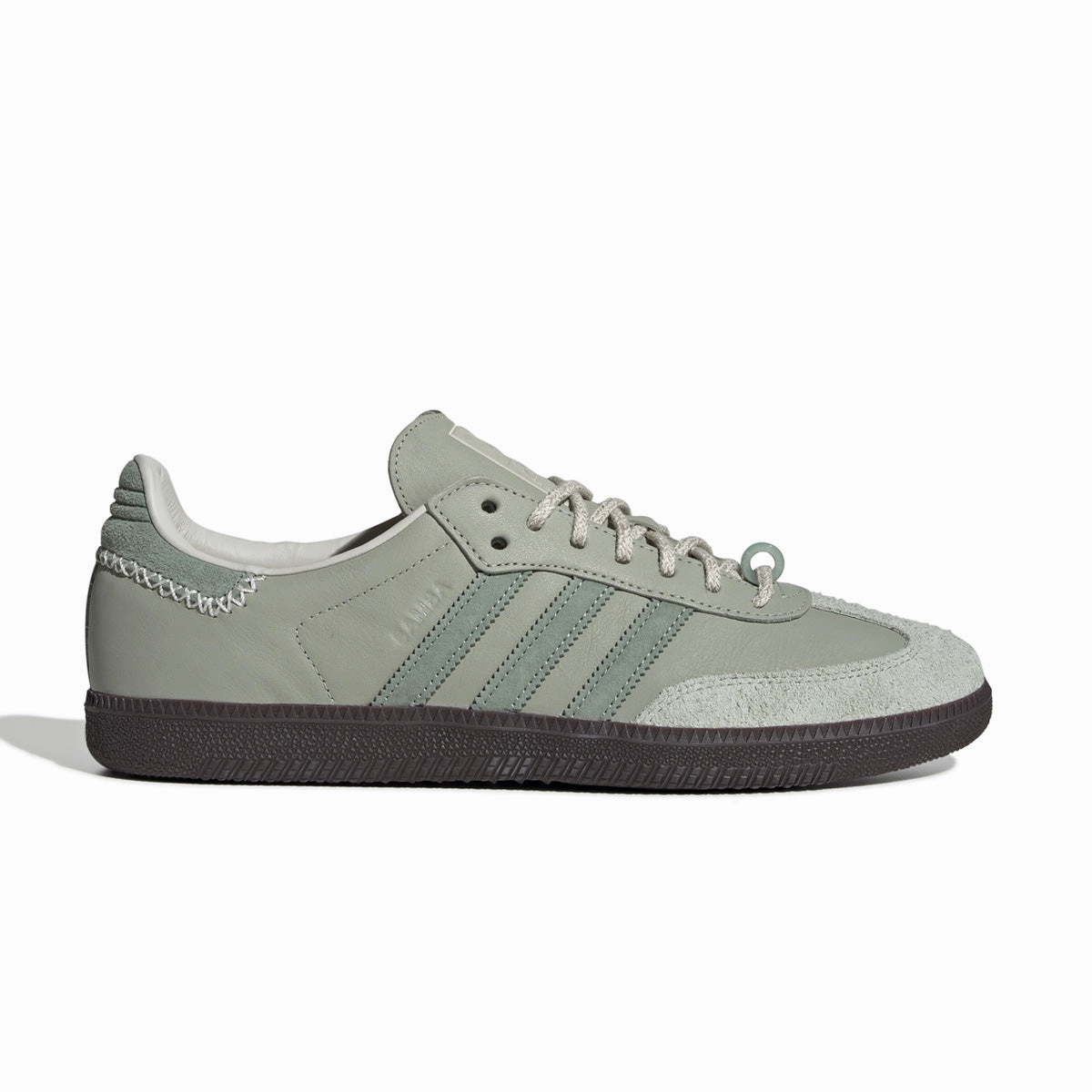 trendy user Slip Resistant Outsole   Maha Samba OG 'Silver Green'