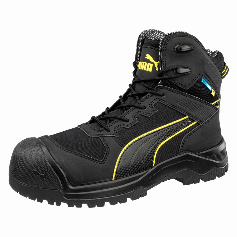 Rock HD 6 Inch Waterproof Composite Toe Work Boots Max Grip Tough Sole