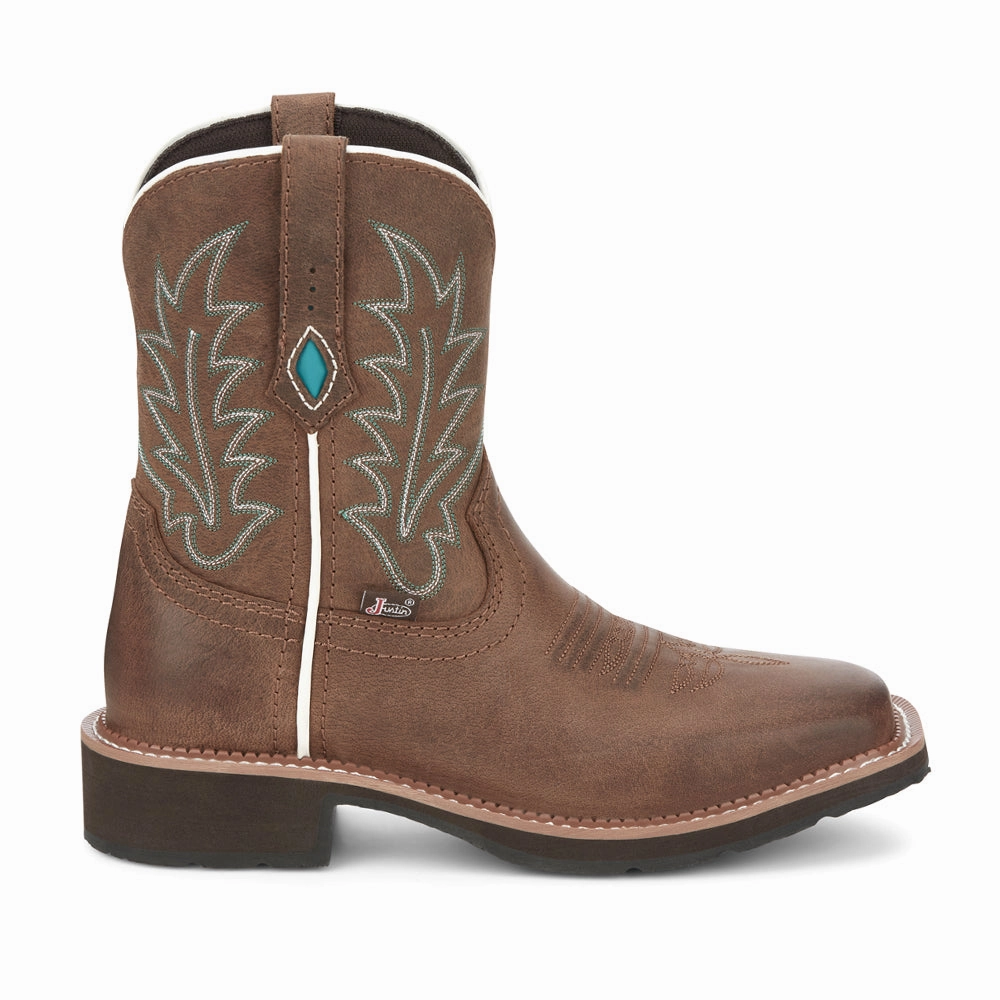 Ema 8 Inch Square Toe Cowboy Boots weekend adventurers' boots