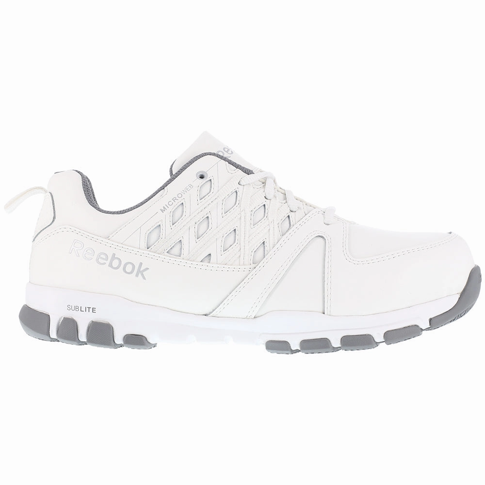 Sublite Slip Resistant Steel Toe Work Shoes Waterproof Traction