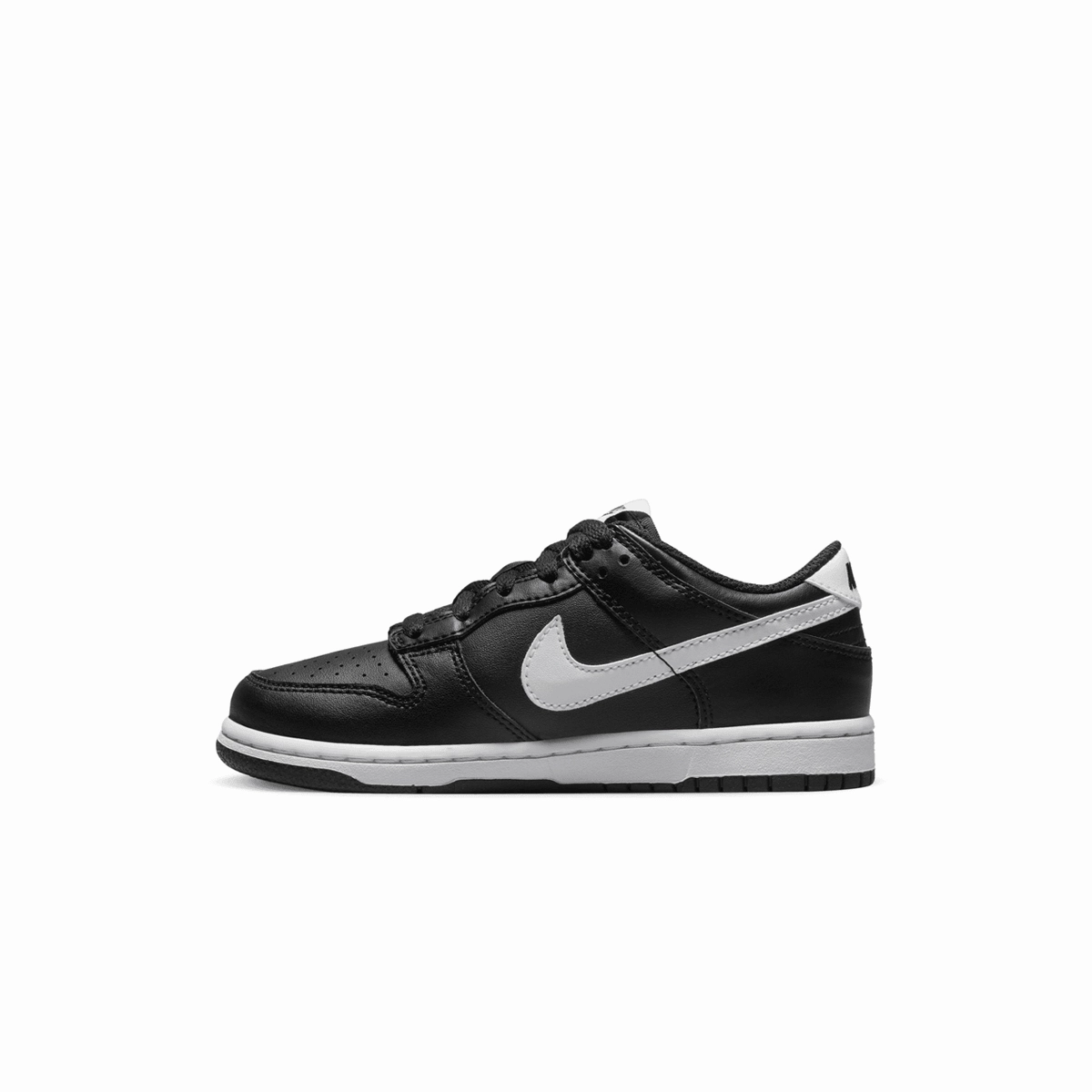 Kid's Dunk Low 'Black Panda 2.0' Tear Resistant Knit