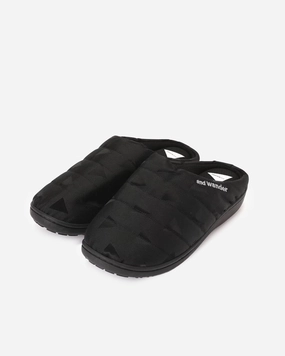 SUBU x and wander Triangle JQ Permanent Sandal Black professionals Seamless grip