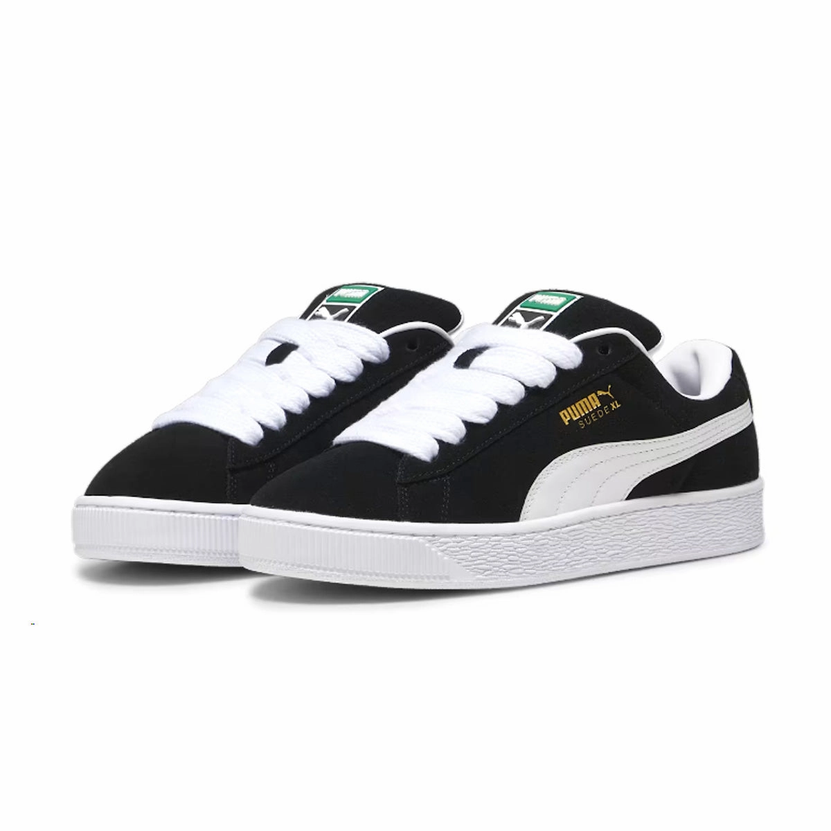 tennis - style Suede XL 'Black White'