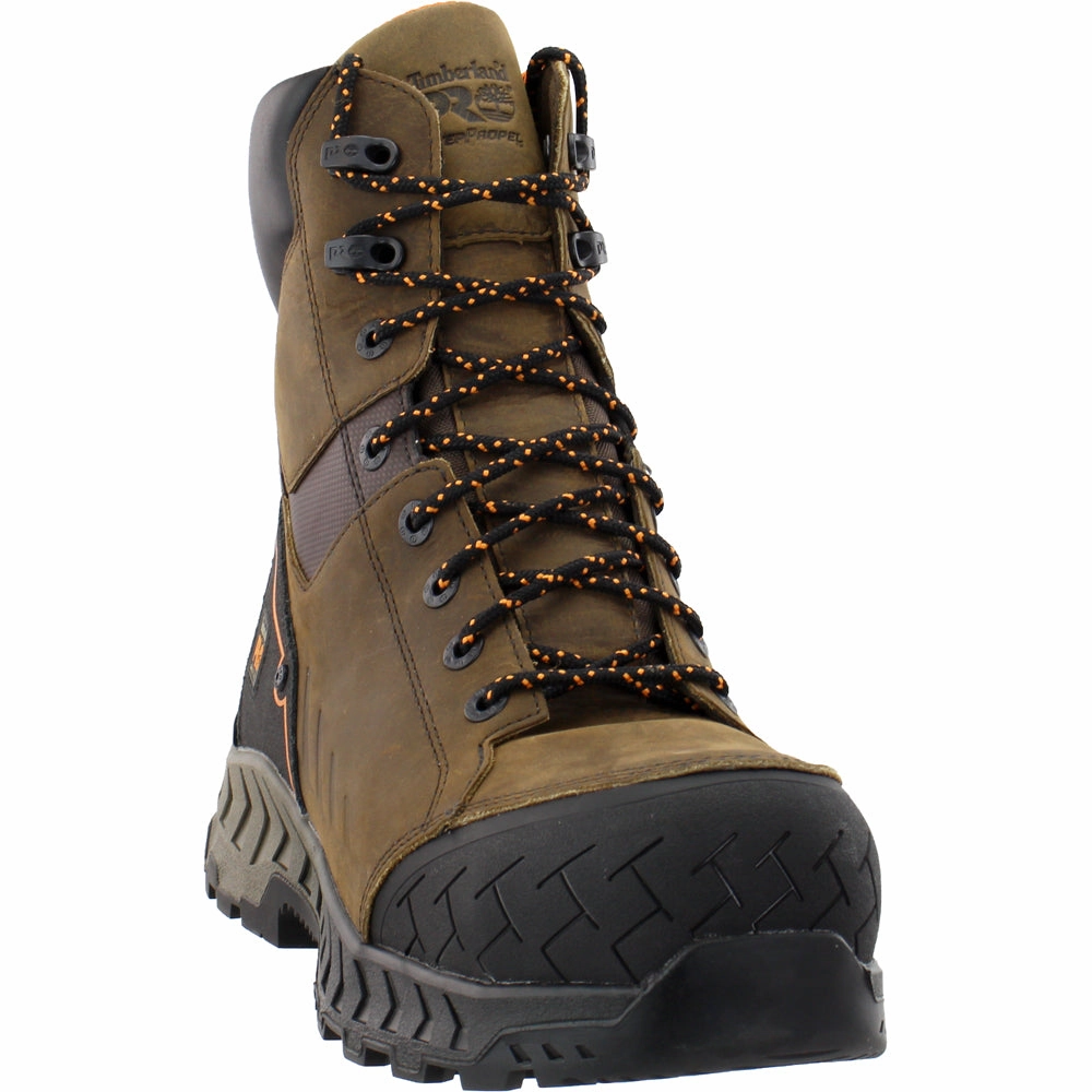 Impact Resistance Summit 8 Inch Waterproof Composite Toe Work Boots