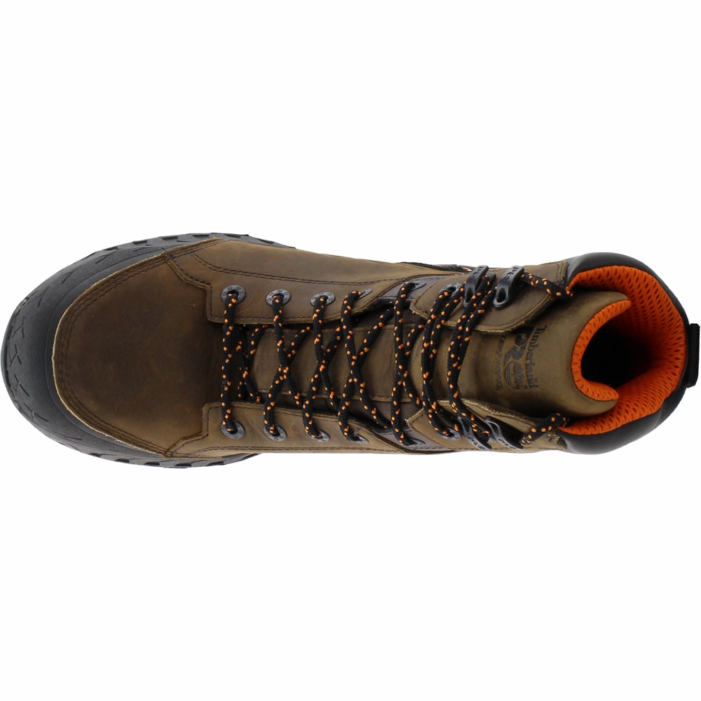 Summit 8 Inch Waterproof Composite Toe Work Boots High Grip Shoes