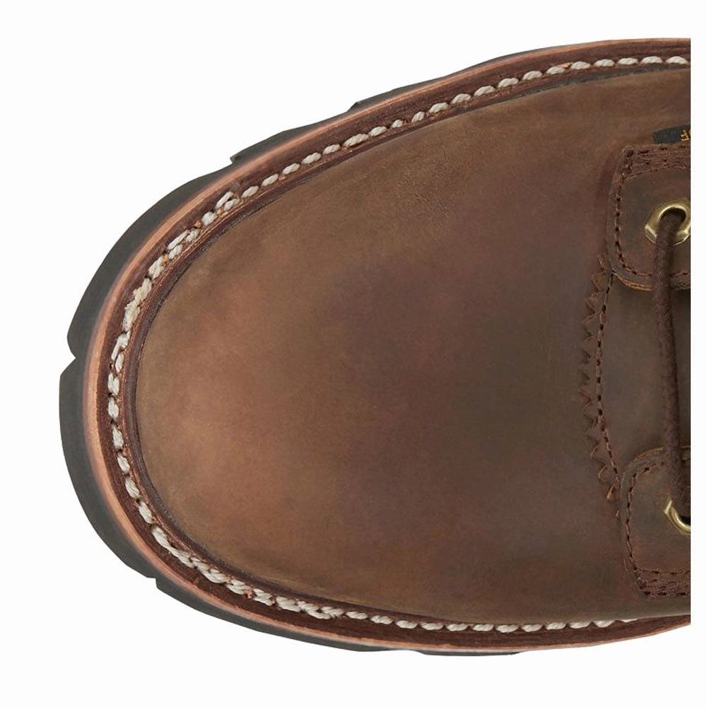 Super DNA 9 Inch Waterproof Insulated Steel Toe Logger Lace Up Work Boots Weather Resistant Footwear