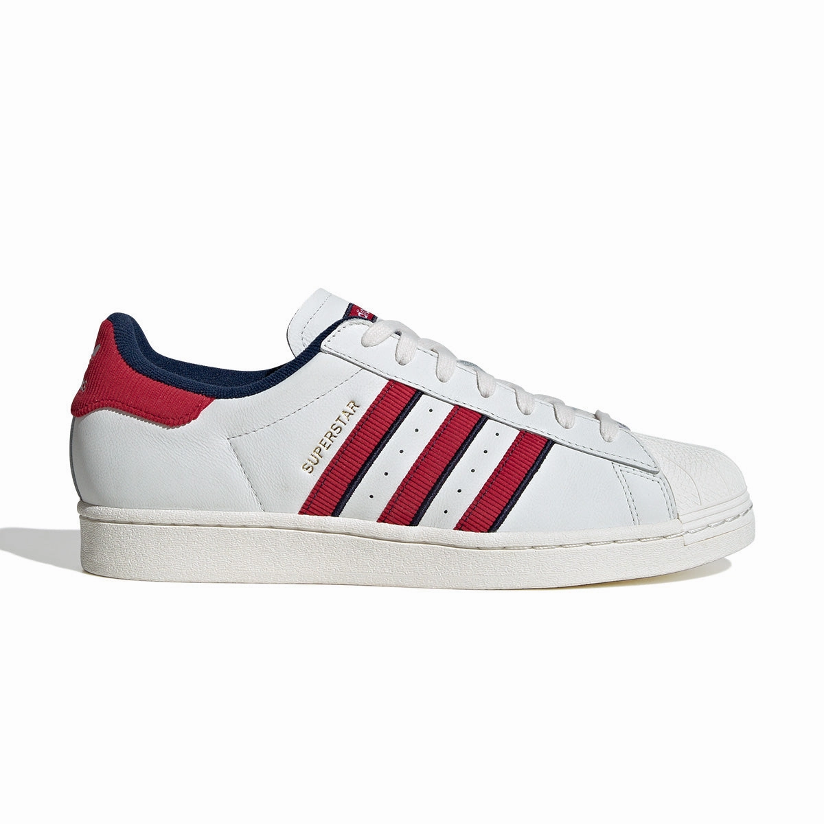 All-around silhouette Superstar 'White Team Victory Red Night Indigo'