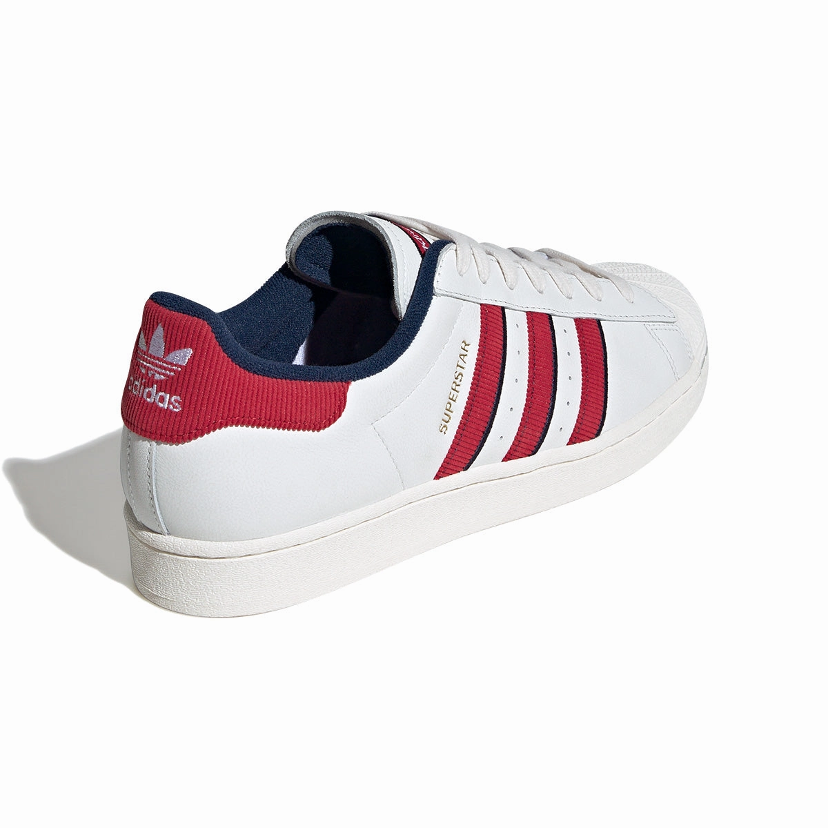 Superstar 'White Team Victory Red Night Indigo' Plush Lining