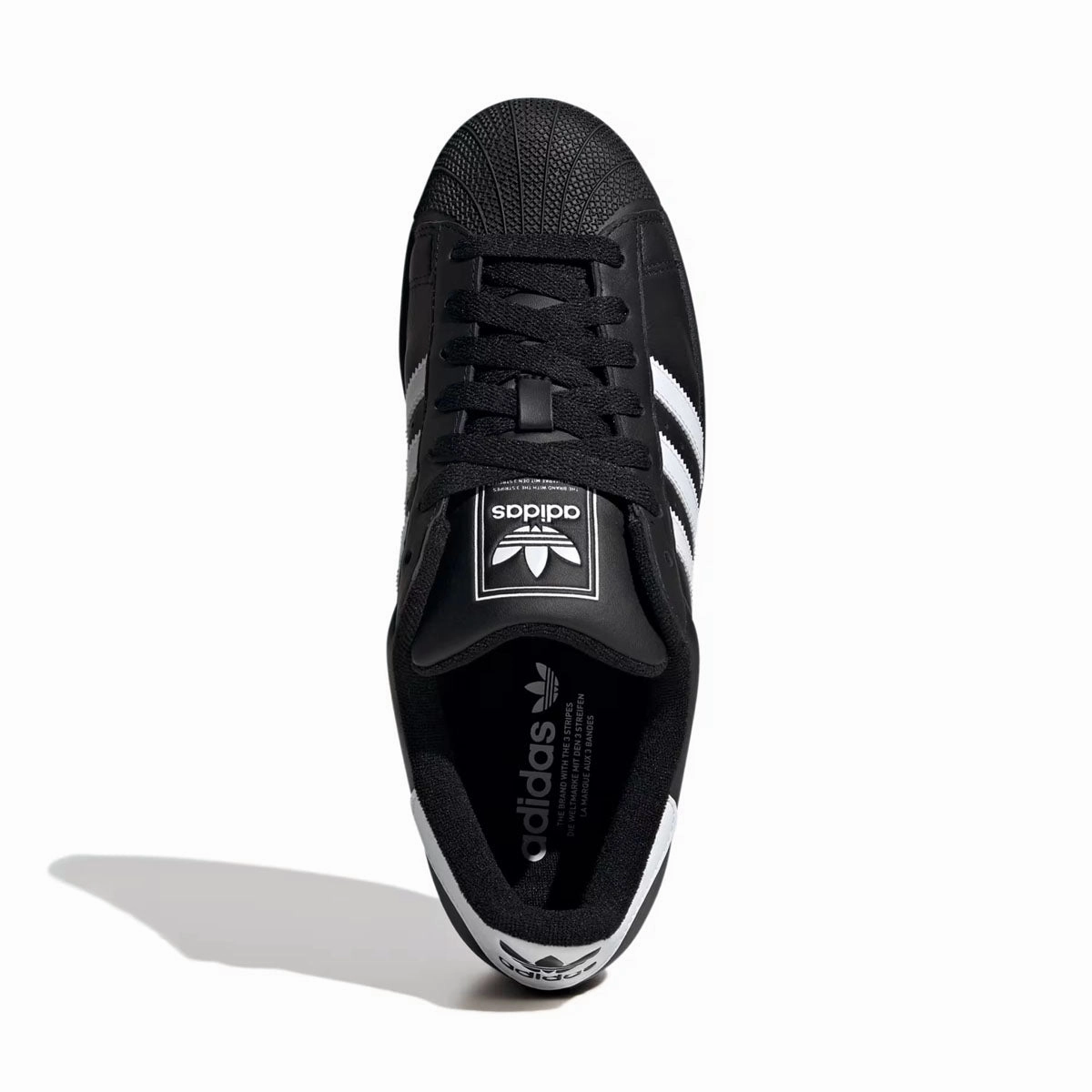 Superstar II 'Core Black Cloud White' all - terrain toe roomy